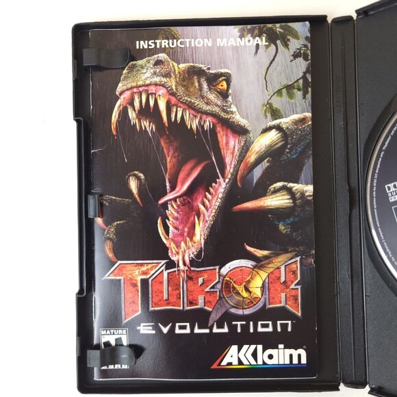 Turok Evolution Sony PS2 PlayStation 2 Disc Case Manual Tested Working 2002 - Picture 12 of 14